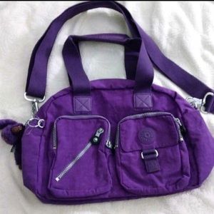 Kipling DEFEA Top-Handle Violet/purple Handbag GUC